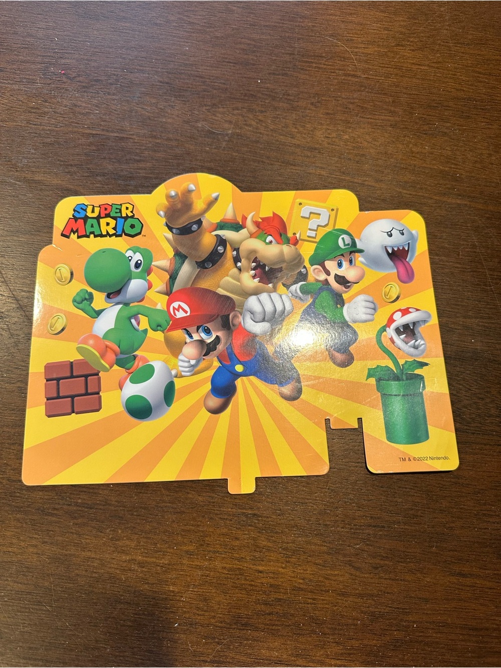 Nintendo Super Mario Character Panel from marble run